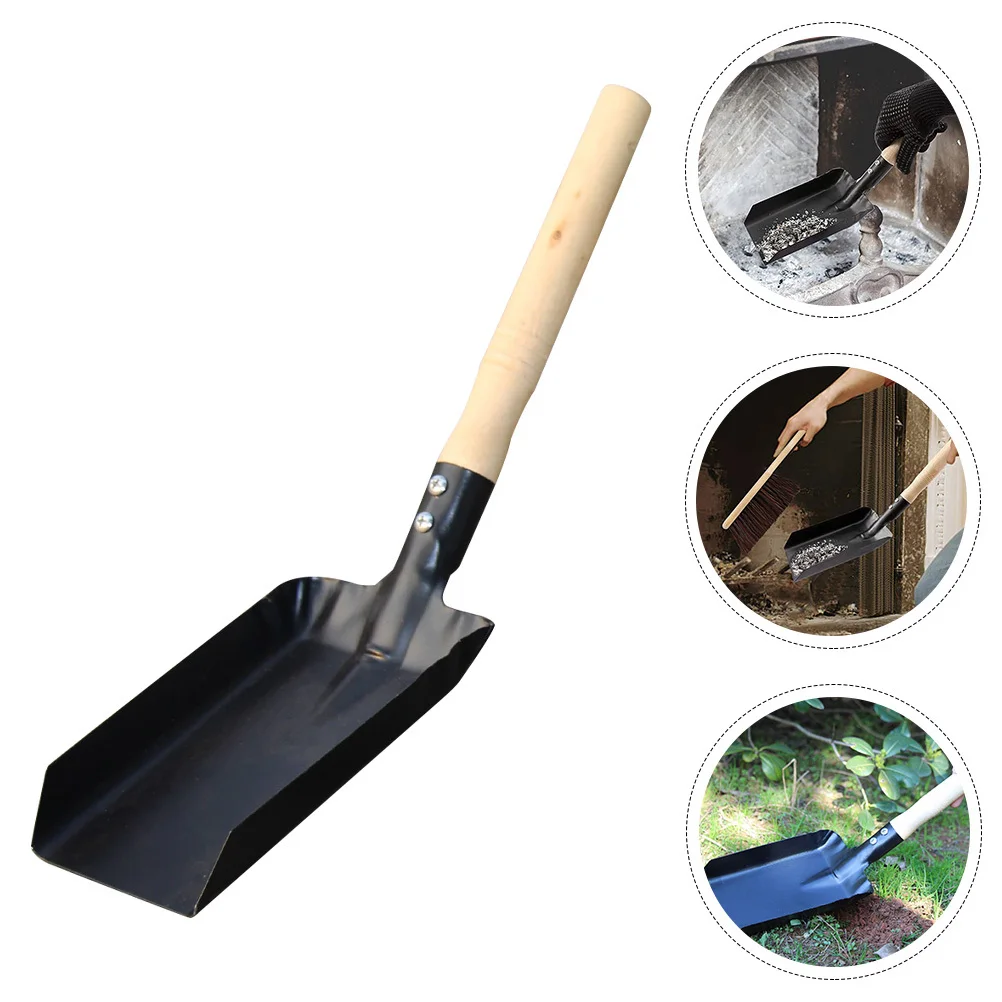

Garden Shovel Lightweight Square Soil Tool For Digging Planting Transplanting Handheld Ash Shovel For Fireplace Coal Stove