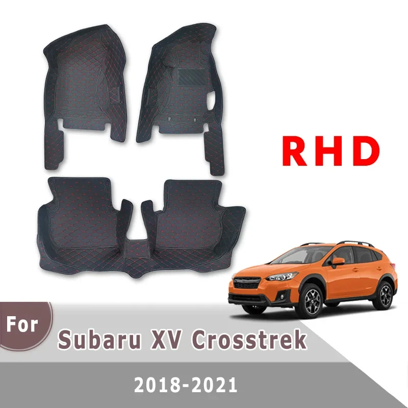 

Автомобильные коврики для Subaru XV 2018 2019 2020 2021 2022 2023, автомобильные аксессуары для интерьера, чехлы, ковры, водонепроницаемые коврики, часть продукта