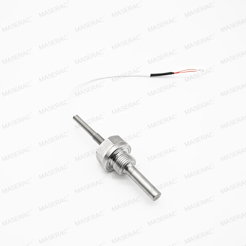 

Threaded RTD PT100 PT1000 stainless steel probe temperature sensor