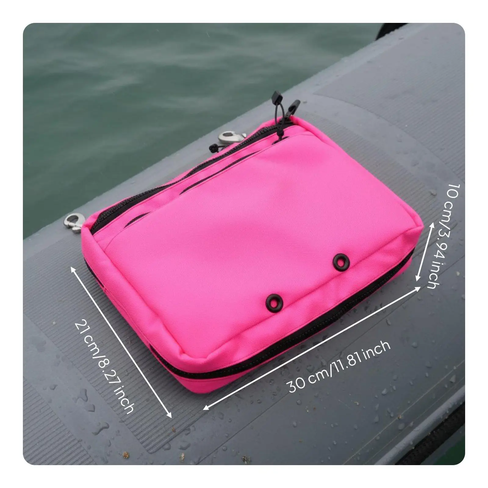 Technical Diving Side-Mounted Pouch 316 Stainless Steel Hooks Side-Mounted Pouch