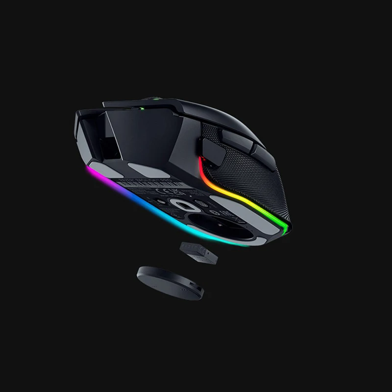 Razer pabisk V3 Pro Mouse game nirkabel, sakelar optikal cepat Gen-3 - HyperScroll Tilt Wheel - Chroma RGB