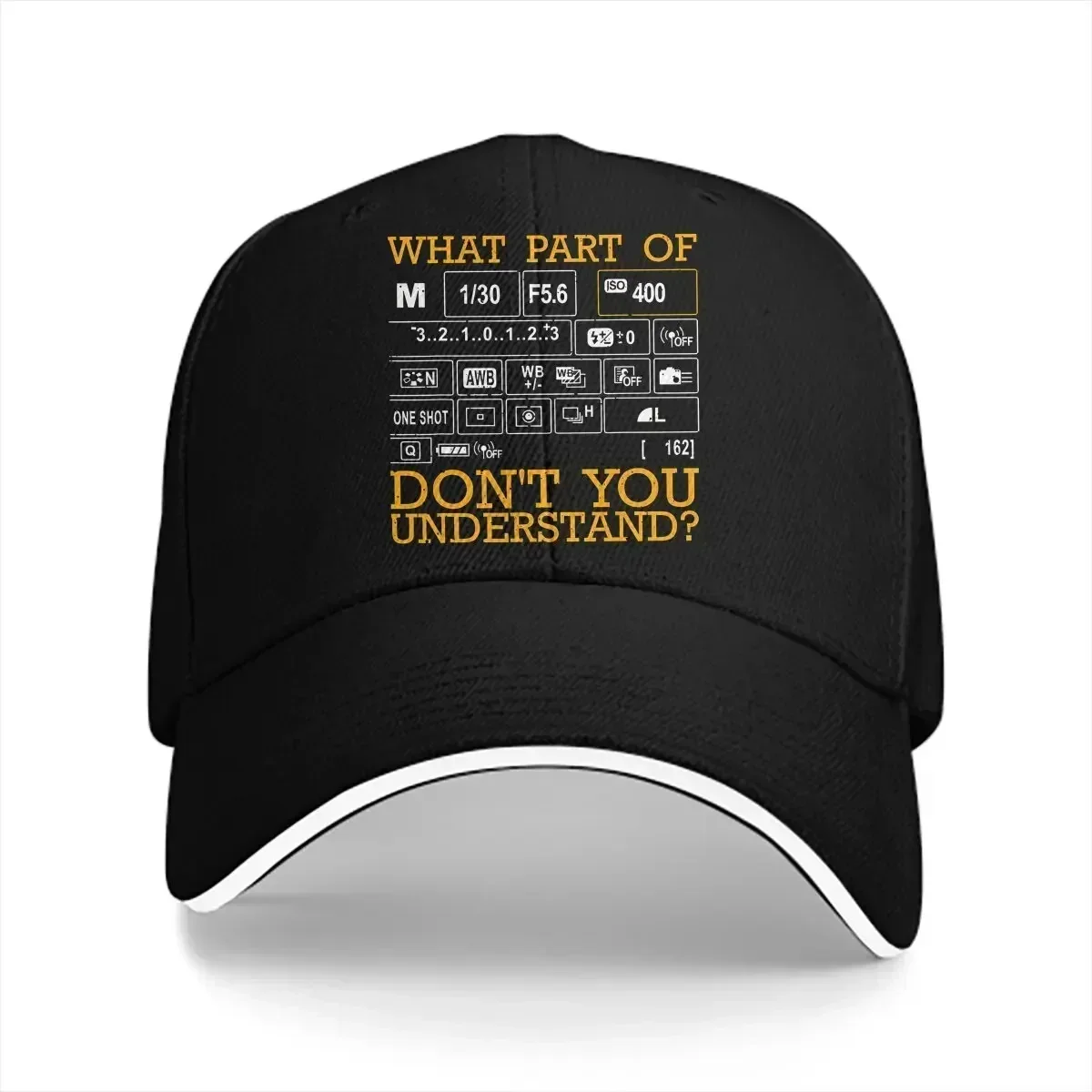 Summer Cap Sun Visor Instructors Hip Hop Caps Photographer Camera Patent Cowboy Hat Peaked Hats