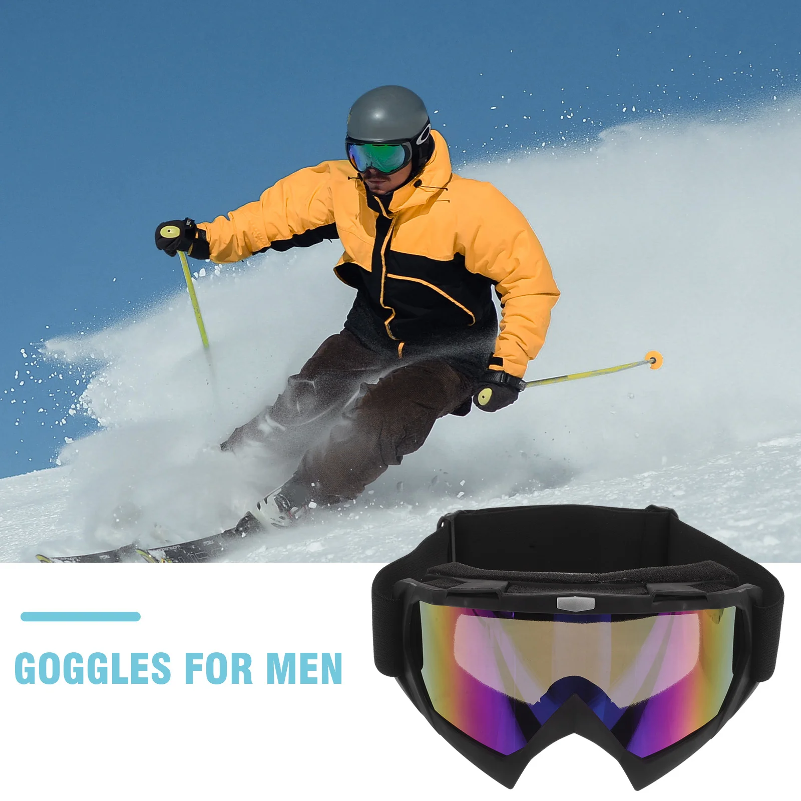 オートバイメガネ ATV ゴーグル女性用ダートバイクギア寒い天候の目の保護子供乗馬大人アクセサリー