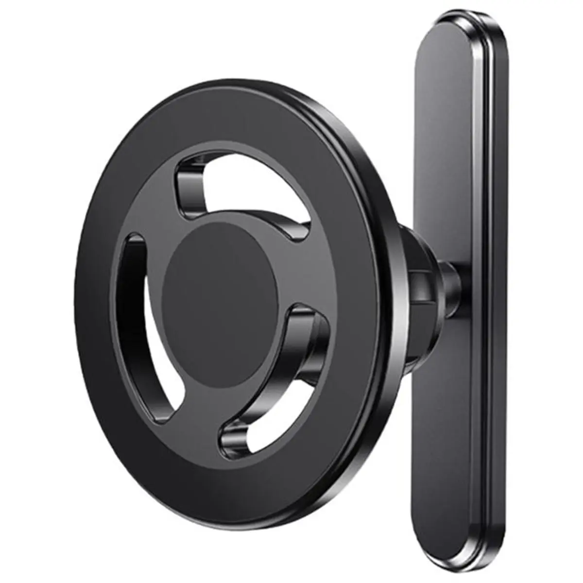 Portable Phone Holder 360 Rotation Adjustable Secure Metal Surfaces Attachment Easy to Use for Gym Use