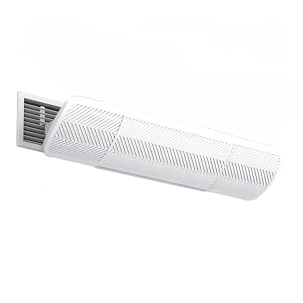 AC Vent Deflector for Improved Airflow Adjustable Length from 22 to 38 Inches Compatible with Central Air Registers