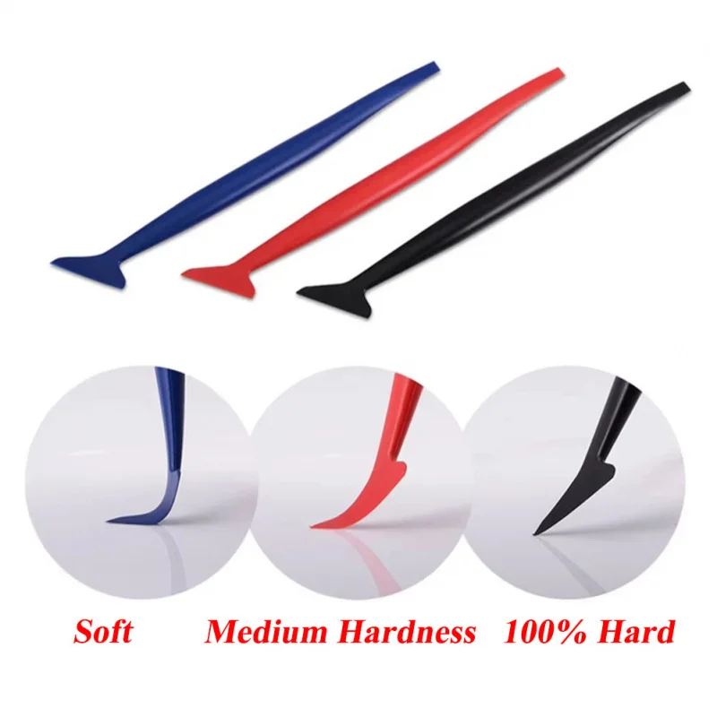Car Micro Squeegee Curves Slot Tint Tool Set Car Stickers Wrap Vinyl Tools Auto Wrapping Film Installing Scraper Gasket Squeegee