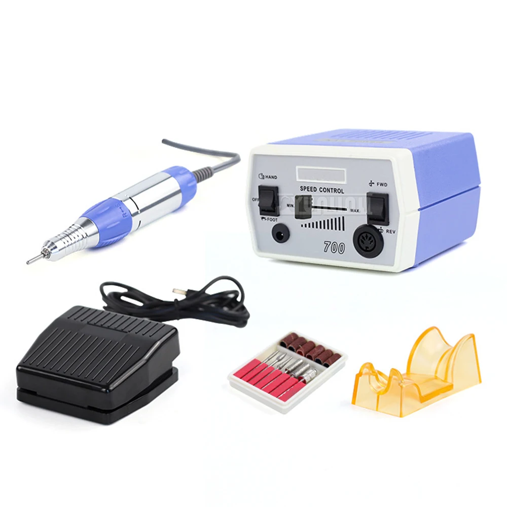 P700 Electric Automatic Grinder Micro Polishing Machine Nail Art Engraving Machine Dental Grinding Machine Lab Engraving Tool