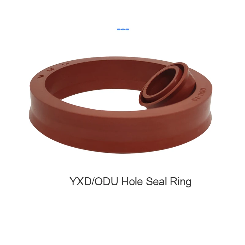 ID 10-396 мм FKM Уплотнительное кольцо с фторкаучуком Пневматическое уплотнение поршня Гидравлическое OD16-420 мм ODU/YXD Гидравлическое уплотнительное кольцо Поршневой стержень