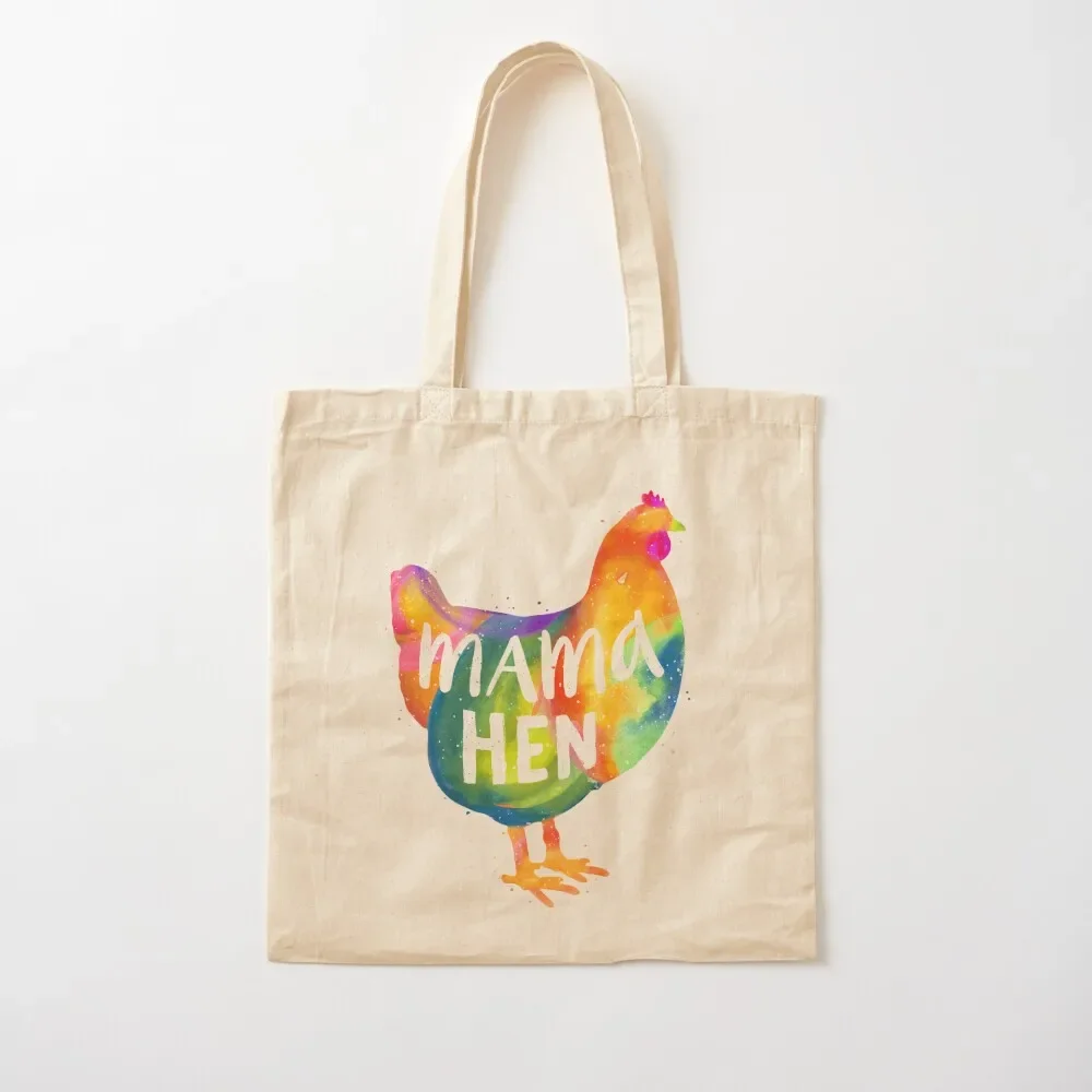 Chicken (Mama Hen) / Gifts for Chicken Lovers / Mother, Mom, Mum Tote Bag women bag Handbags shoping bag tote