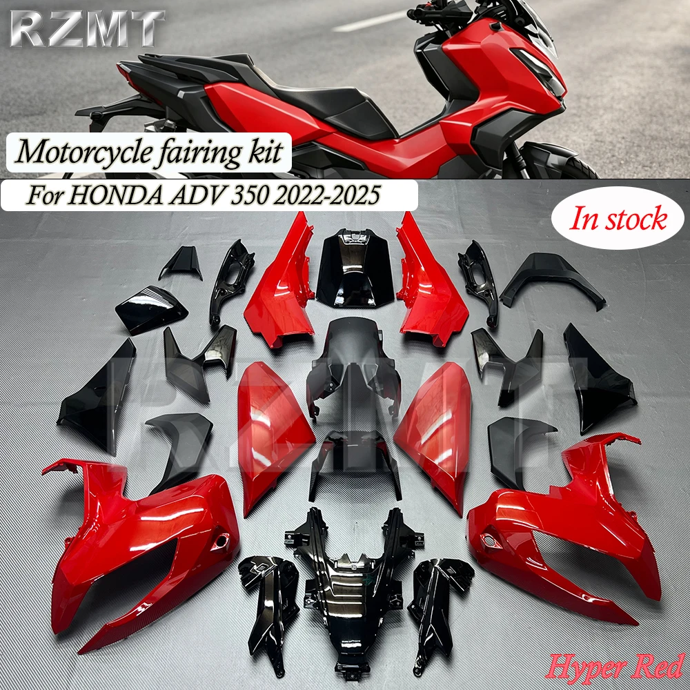 Hyper Red For HONDA ADV 350 ADV350 22-25 Motorcycle Fairing Kits Set Injection Bodywork ABS Plastic Protection Accessories rzmt
