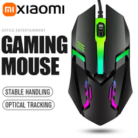 Xiaomi Mouse Sports LED Luminous Backlit USB Wired Gaming Mouse for Desktop PC Laptop Office Computer Mechanical Keyboard Mouse