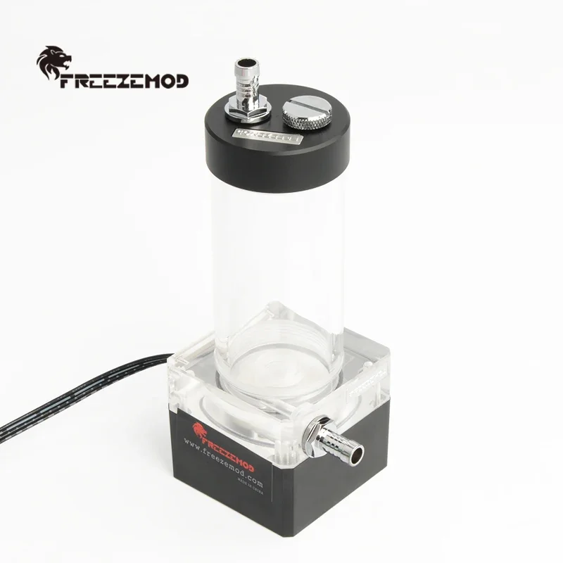 

FREEZEMOD AIO Water Pump and Tank Integrated 24V Voltage Flow 480LFor PC Case Chassis Water Cooling System Construction