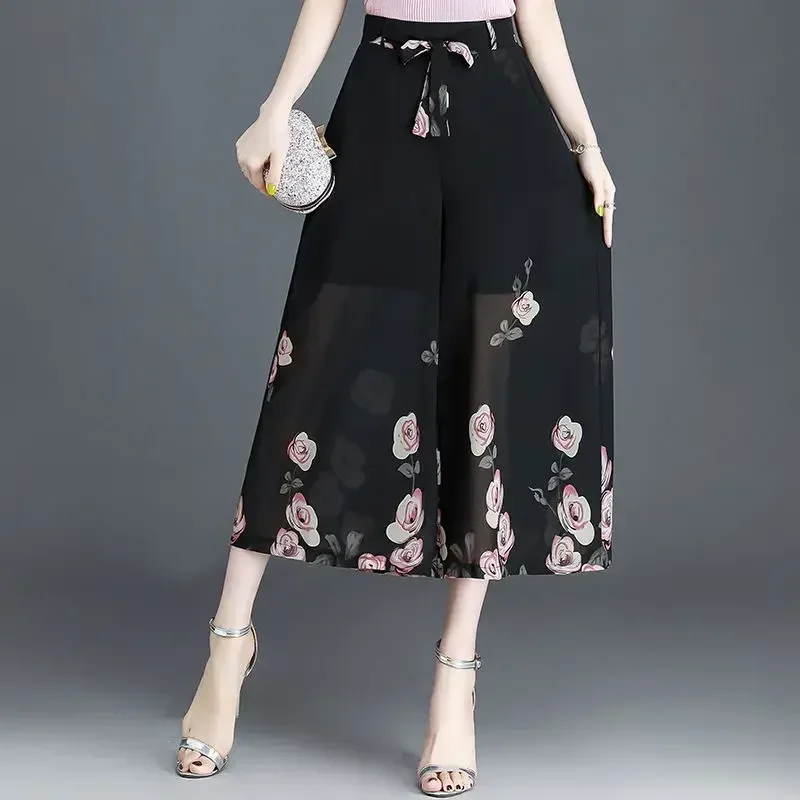 Black 10 Style Can Choose Women Pants Waist Strap Female Trousers Vetement Femme 2024 Wide Leg Pant Korean Fashion Harajuku D30