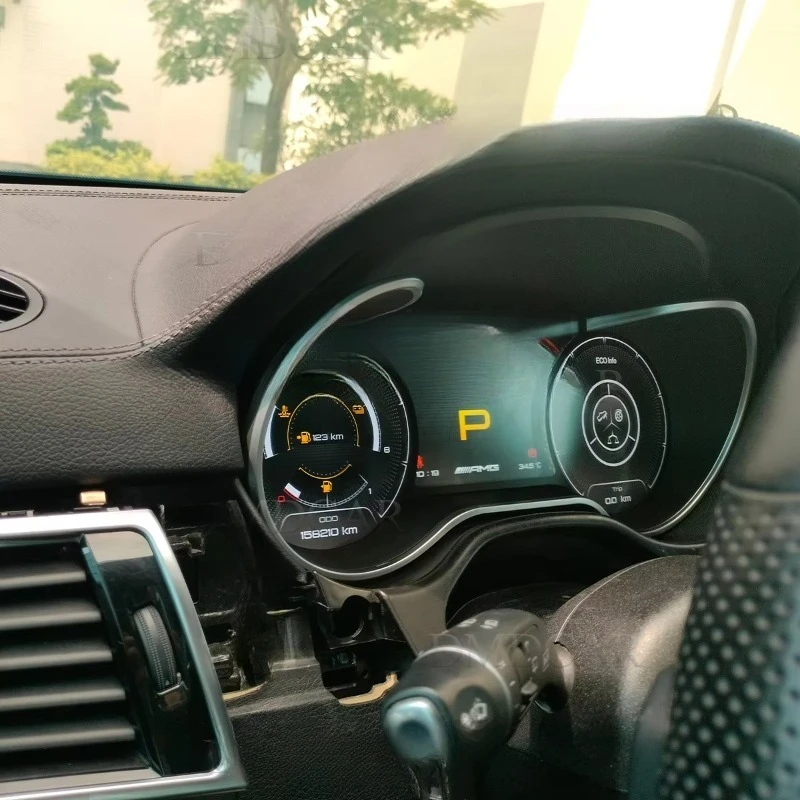 Linux System Car Dashboard Meter Speedometer LCD Car Digital Instrument Cluster for Mercedes G-class GLE GLS2015-2019 Class
