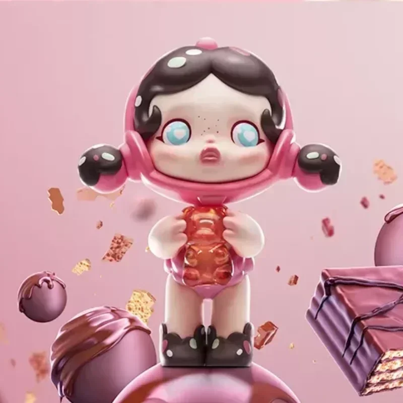 البوب مارت Skullpanda كاندي الوحش تاون صندوق أعمى اللعب Kawaii أنيمي عمل الشكل مفاجأة صندوق غامض دمى الفتيات هدية