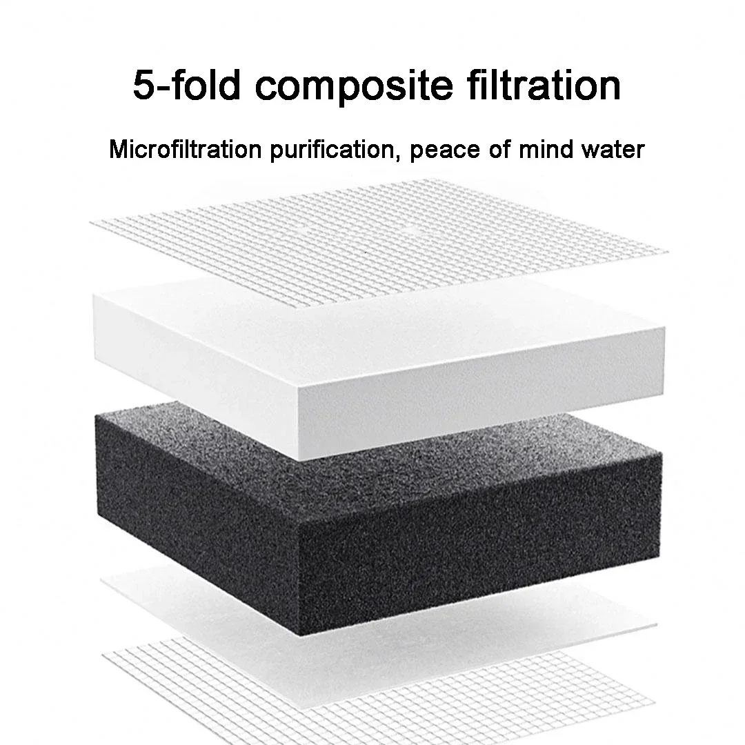 Xiaomi Mijia Water Faucet Purifiers 2 5-fold Rust Removal of Activated Carbon Filtration Device for Kitchen Faucet Water Filter