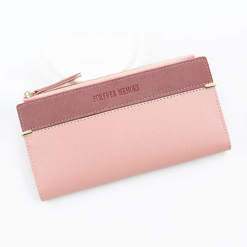 Fashion Women Long Wallet  Women Purse Zipper Ladies Phone Wallet Two Fold Female Coin Purse Card Holders Cartera 지갑 Bolsas