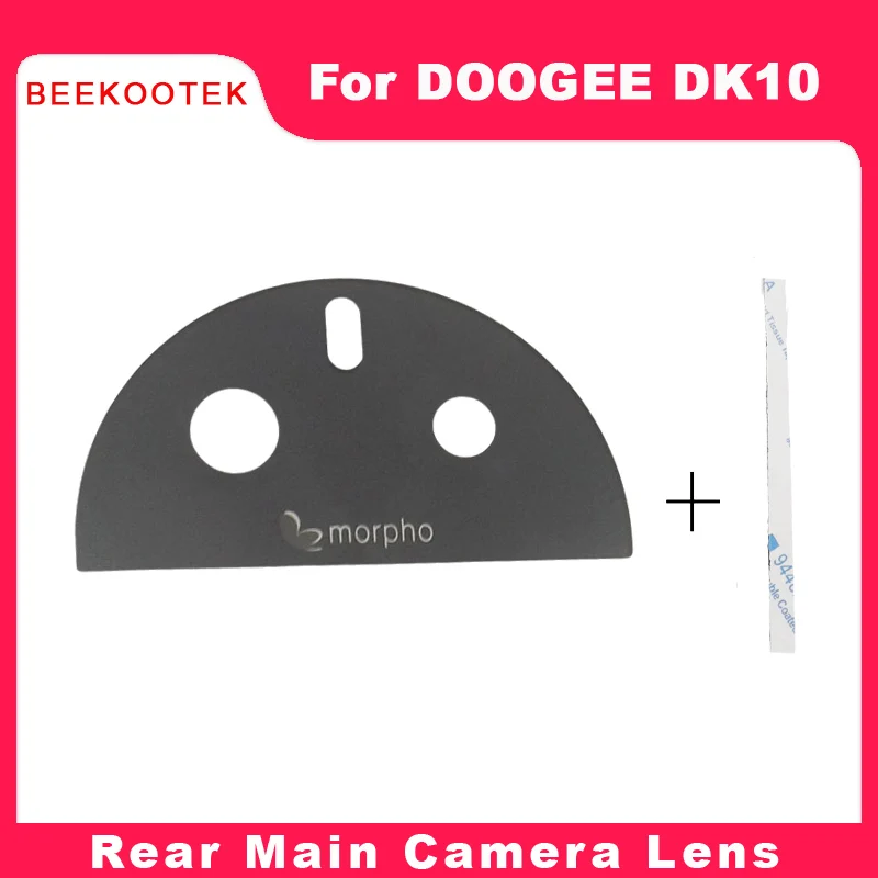 New Original DOOGEE DK10 Rear Main Camera Lens Back Camera Lens Glass Cover For DOOGEE DK10 Smart Phone