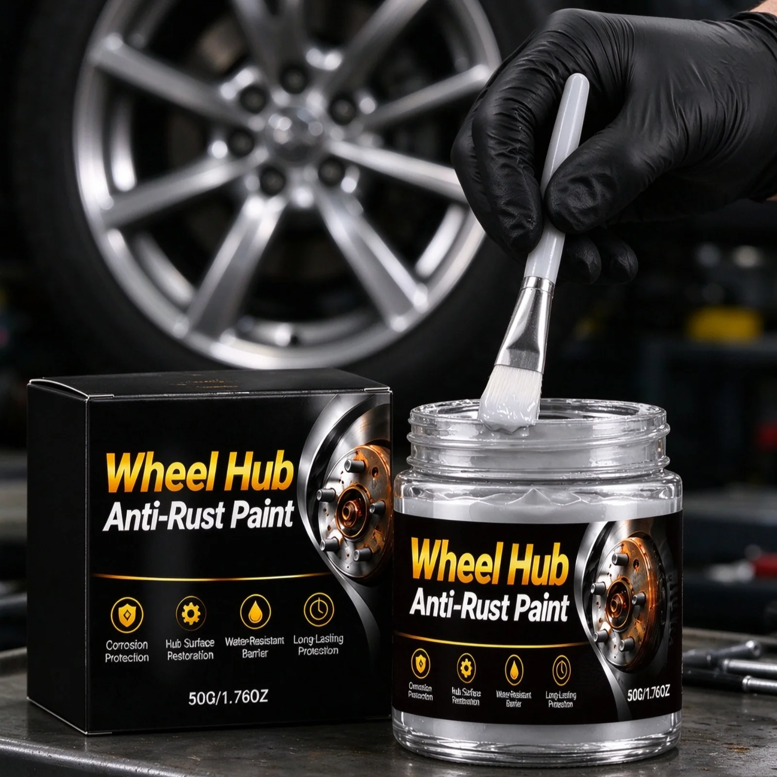 Car Car Hub Anti Rust Paint Scratch Repairing Metal Surface Refurbishment Oxidation Resistance Automotive Wheel Rim Rust Inhibitor - Aliexpress Deal