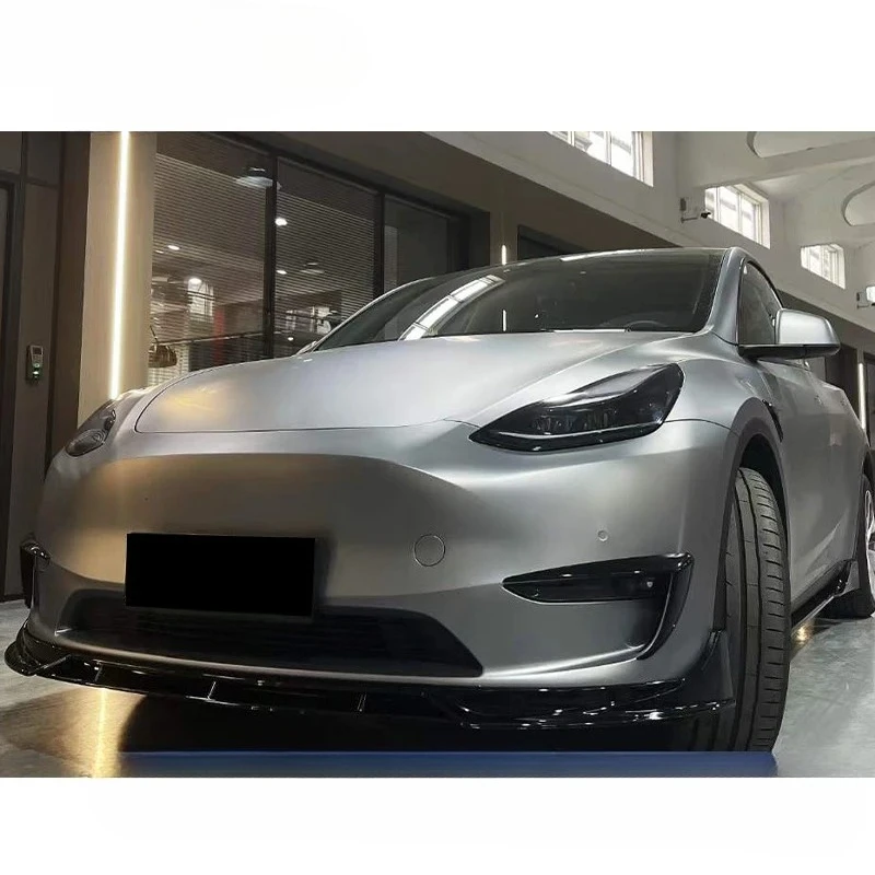 For  Model Y Bodykit Front Lip Side Skirts Rear Diffuser Rear Spoiler