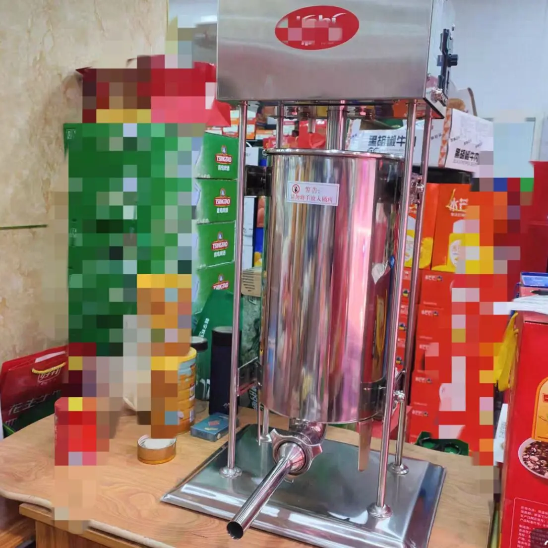 

Наполнитель для колбас, бытовая вертикальная электрическая машина из нержавеющей стали, колбаса, наполнитель для колбас, шприц для наполнения колбас, мясоварка