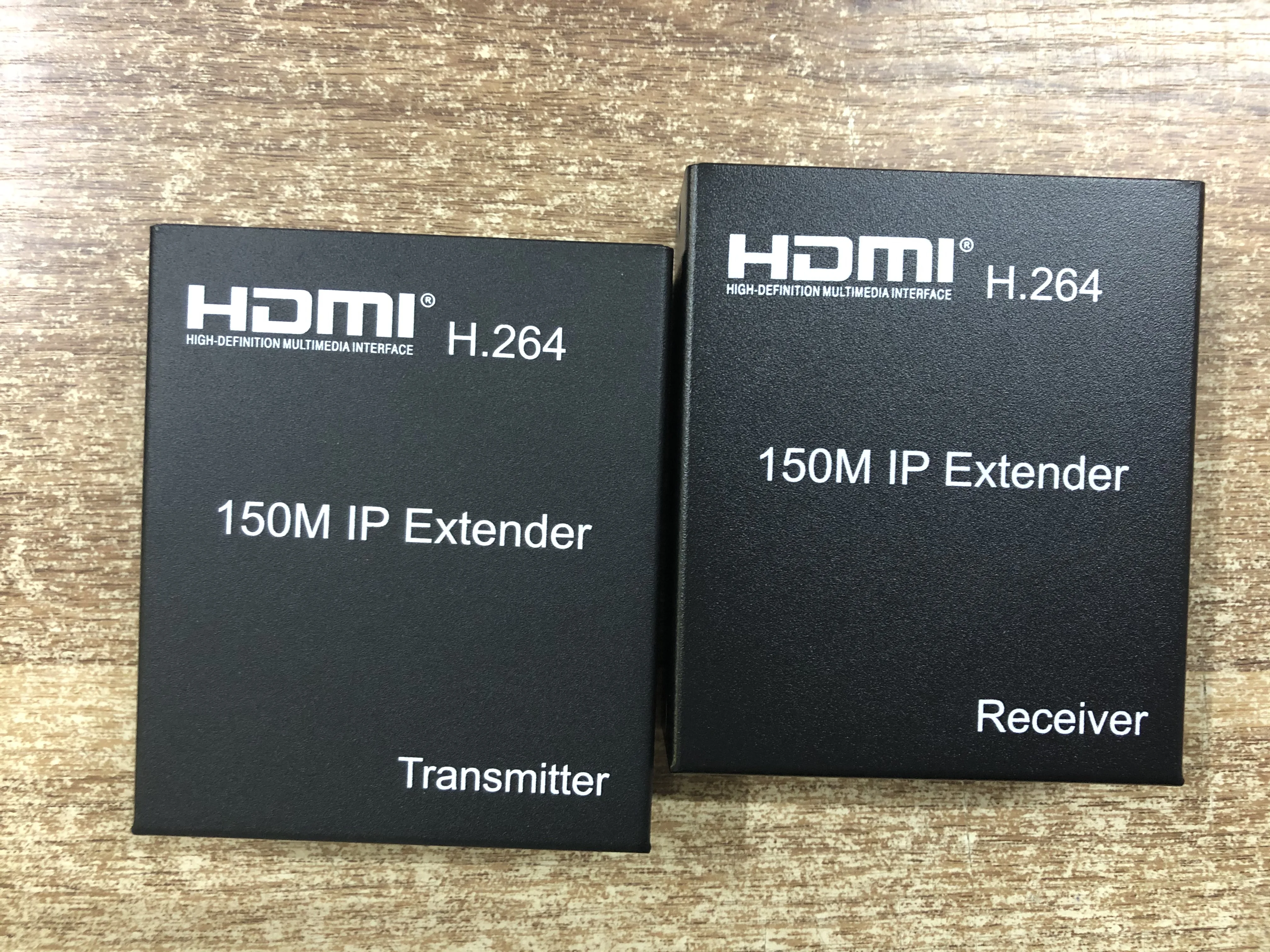 

H.264 150M IP HDMI Extender Video Transmitter Receiver Via RJ45 CAT6 Ethernet Cable Screen Splitter Support 1 TX To Multi RX