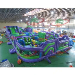 Indoor Inflatable Trampoline Big Bouncer Amusement Park Indoor Park