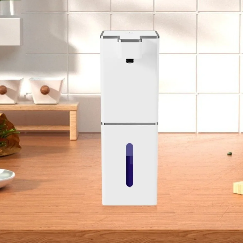 380ml Capacity Automatic Sensor Soap Dispenser Liquid/Foam USB Rechargeable Hand Sanitizer Dispenser Contactless Operation