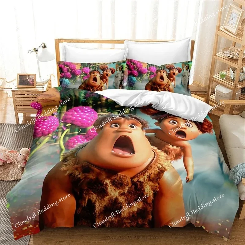 

The Croods Cartoon Bedding Sets Exquisite Bed Supplies Set Duvet Cover Bed Comforter Set Bedding Set Luxury Birthday Gift