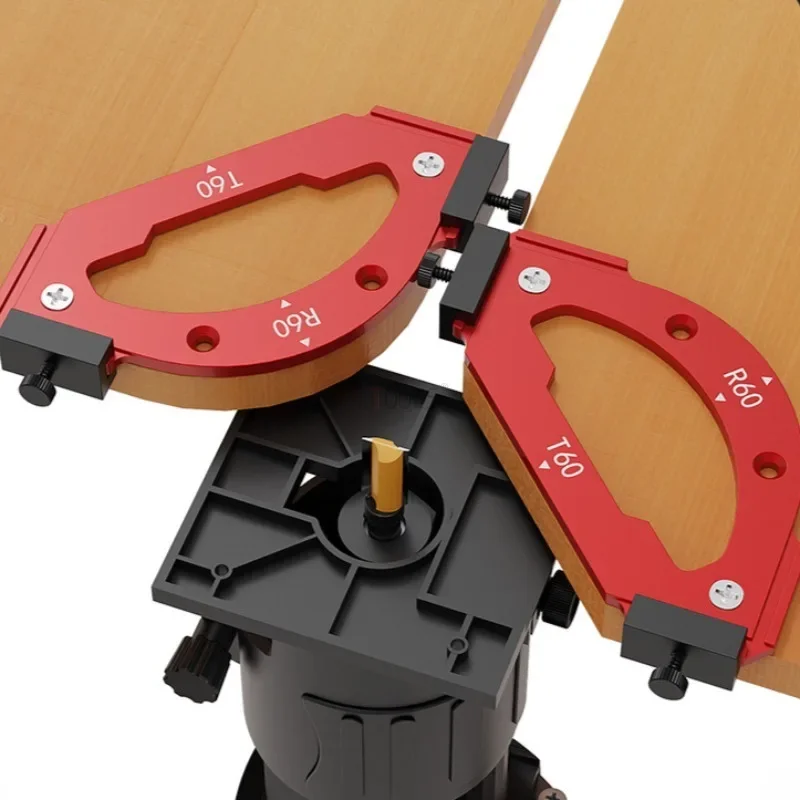 Woodworking Inner/outer Corner RT Gauge Electric Router Positioning Mold
