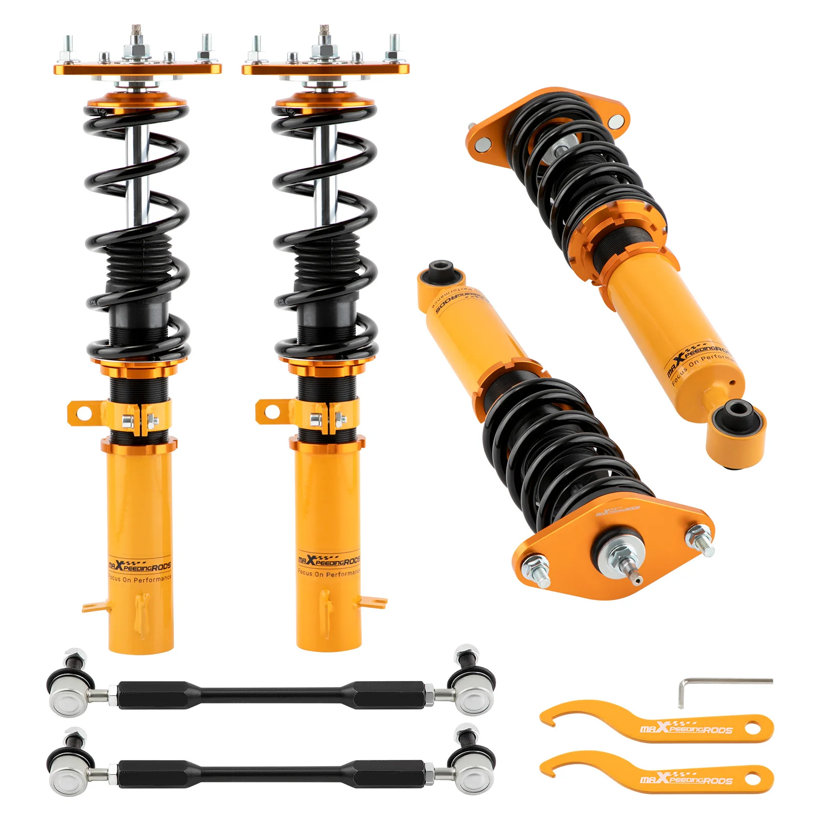 Puntone coilovers a doppio tubo con ammortizzatore regolabile a 24 vie per Subaru Forester SK9 19-21