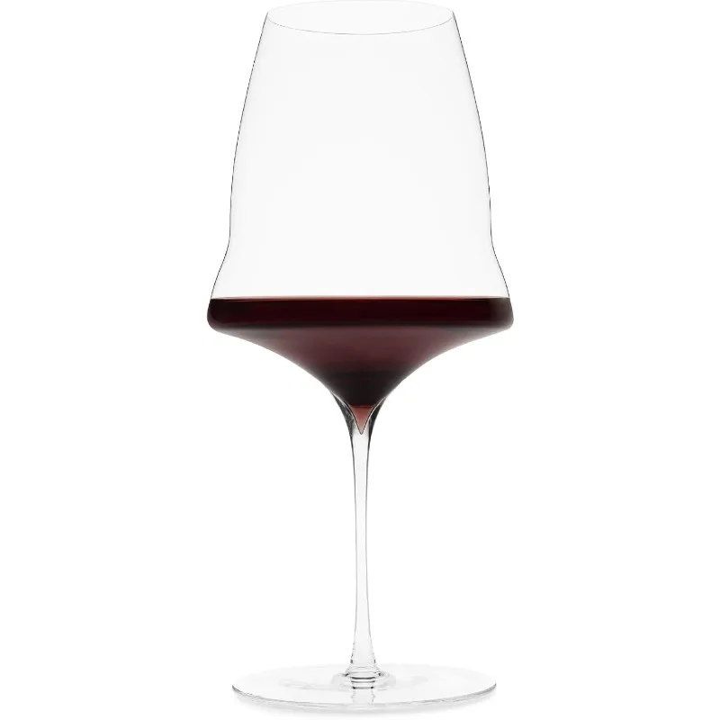 JOSEPHINE No 3 Rood Rode wijnglazen puur handgemaakt Set van 6