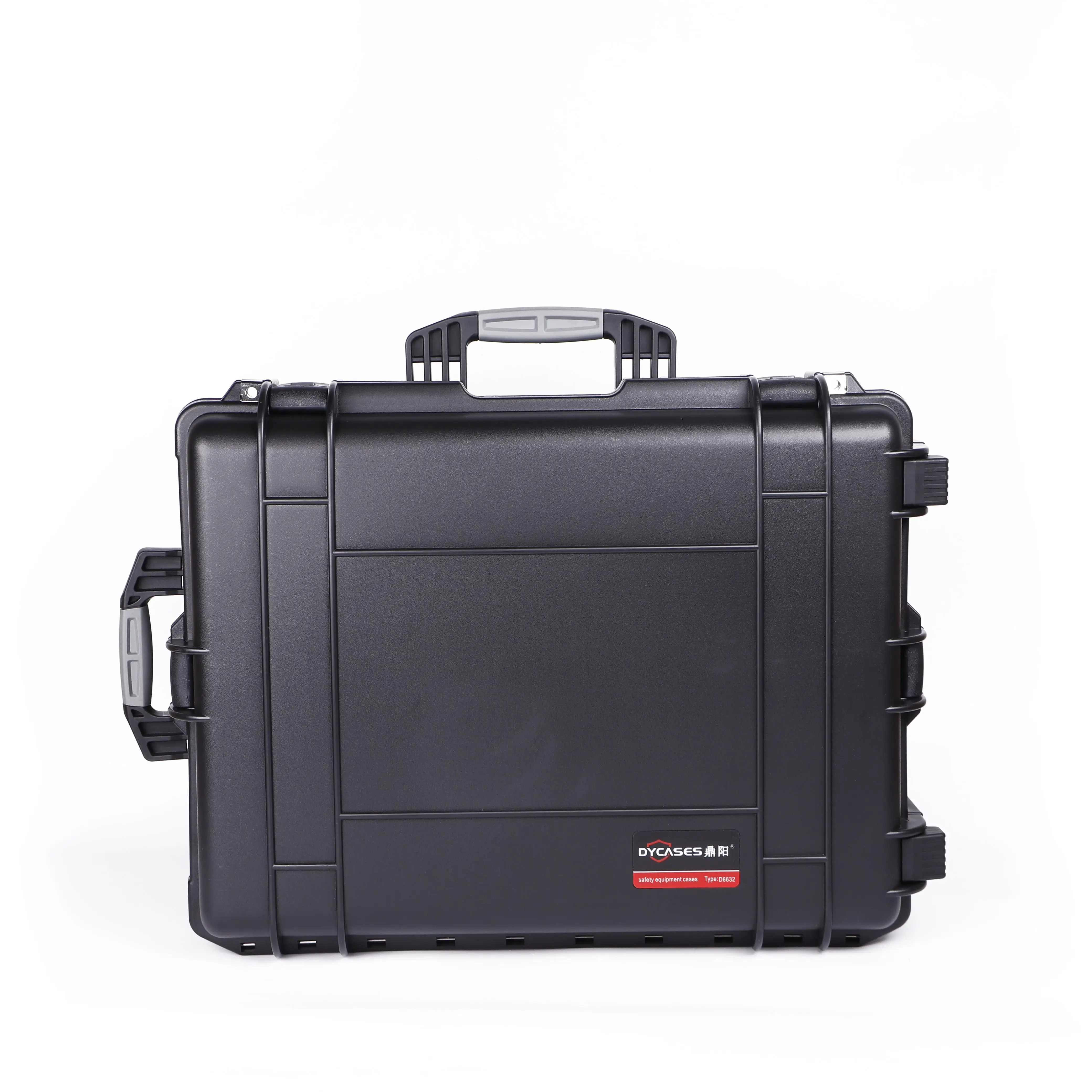 D6632 Hard handle valuable equipment instrument fight bag for computer case with wheels