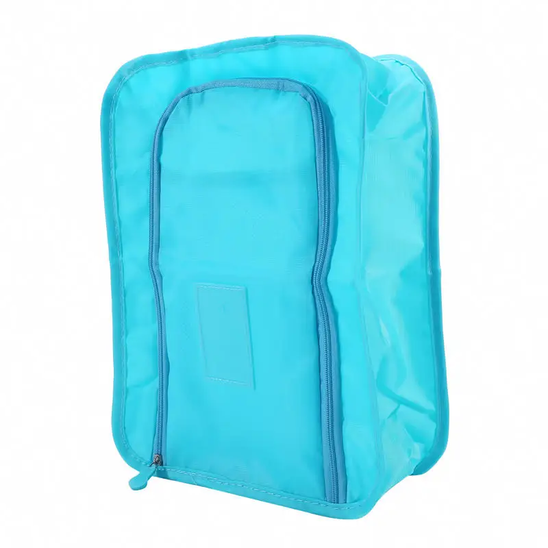 Portable Shoe Bags Travel Holds Multifunction Folding Storage Handbag Large Capacity Mini Solid Color Shoe Pouch Organizer