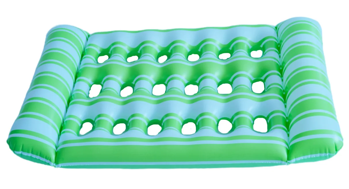 プールいかだインフレータブル乗用プレイウォーター楽しい折りたたみ PVC ソファインフレラウンジチェアフローティング夏水泳海辺ビーチおもちゃ