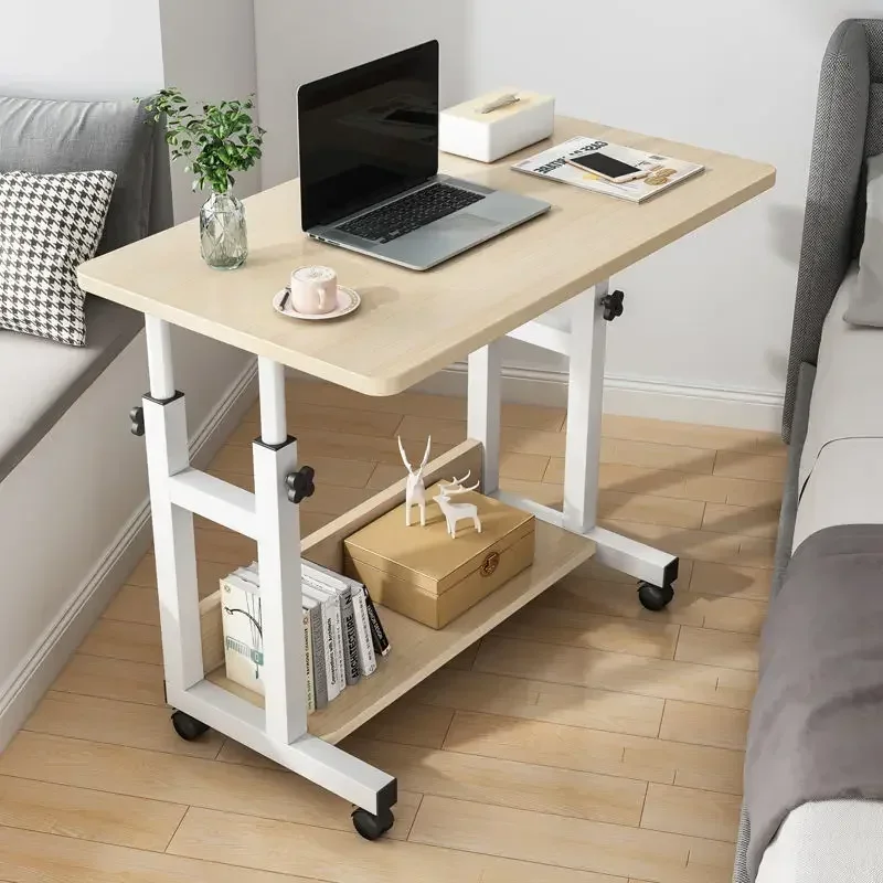

Bedside table, movable household small table, lifting bedroom, minimalist bed