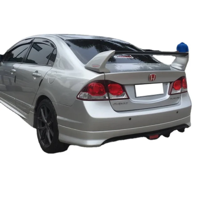 Honda Civic Accessories Rear Spoiler For Honda Civic 2006-2012 Upgrade Honda Civic FD2 Spoiler Wing