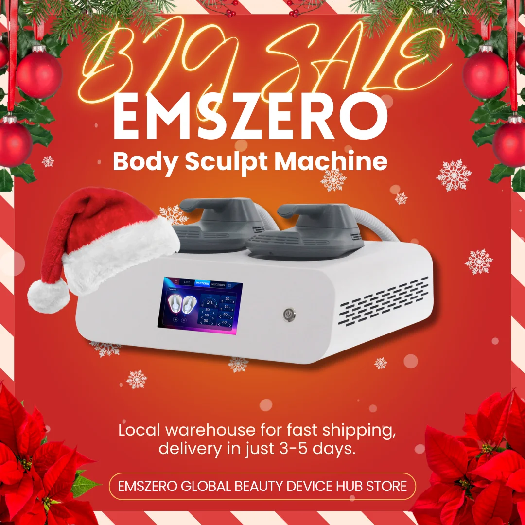 Portable EMSZERO EMS RF Weight Lose Machine Muscle Stimulation Hi-EMT Body Sculpt Machine For Salon Home Use