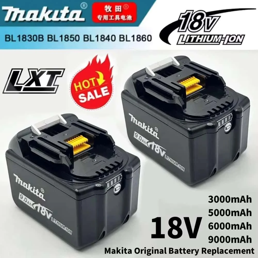 

Ultra Endurance 18V 9.0Ah LXT Battery Pack, Robust Original Lithium Replacement for Daily Work