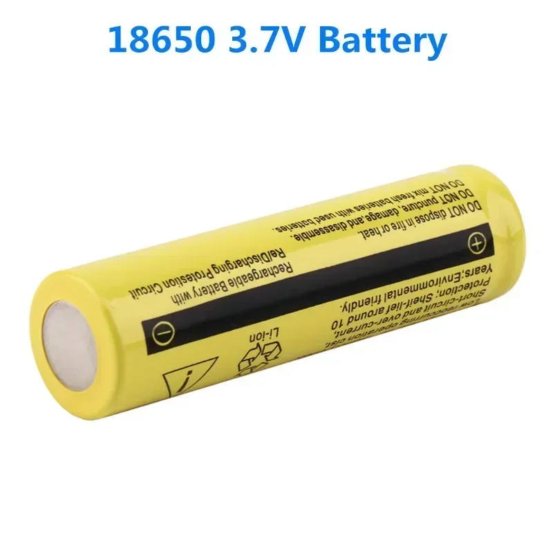 Batería recargable de iones de litio para linterna Led, Pila de 18650 V, 3,7 mAh, 1 a 20 unidades por lote, envío gratis