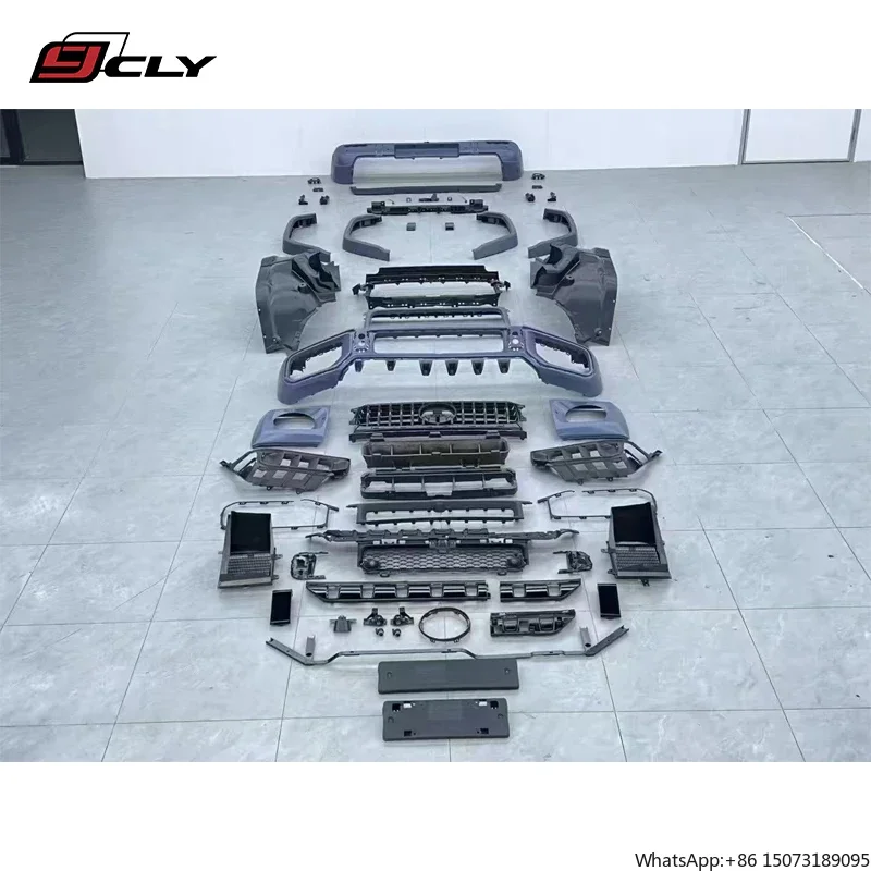 

Автозапчасти для G-класса 19-24 W464: Комплект для обновления W465 G63 (обвес, решетка радиатора, передний и задний бамперы, накладки на колесные арки)