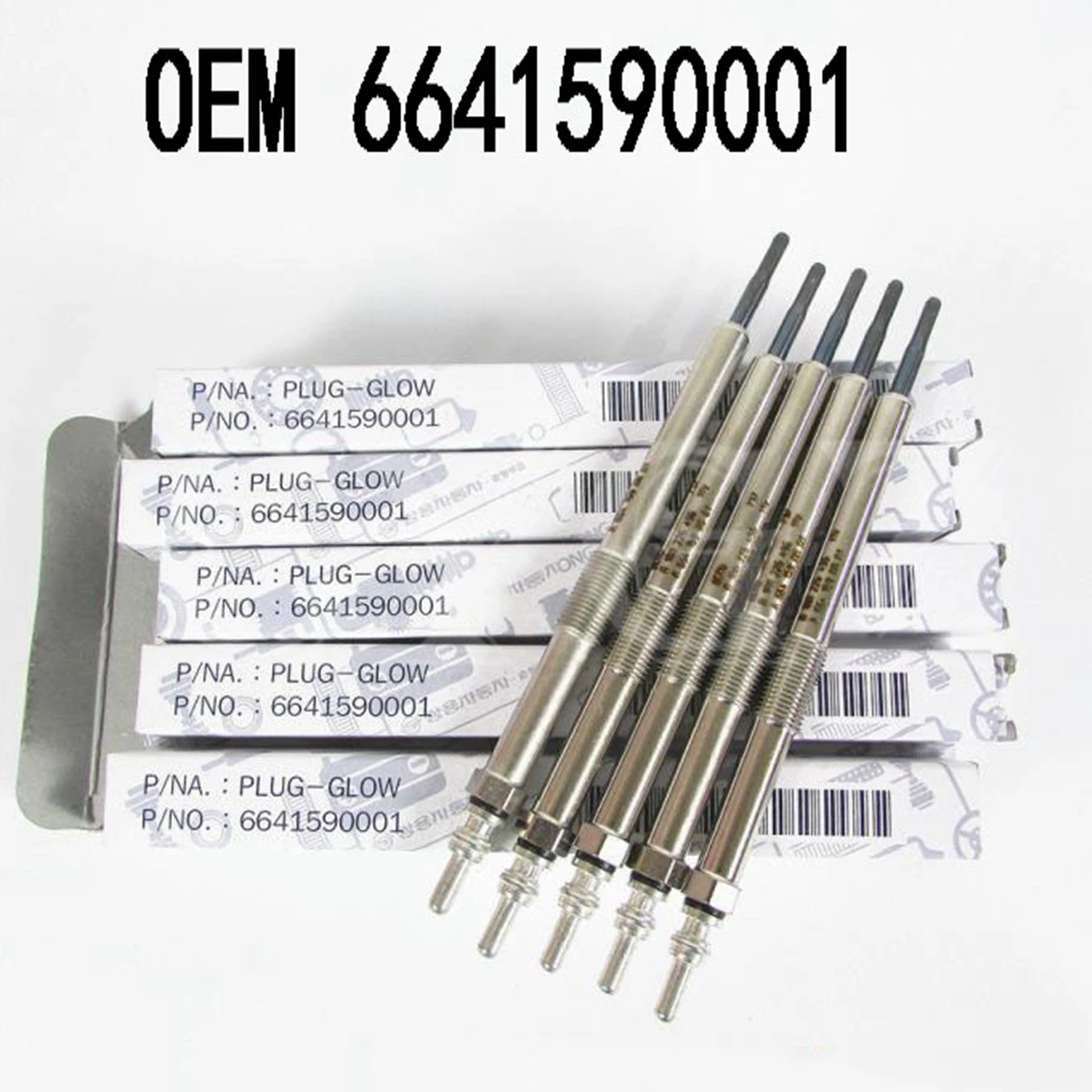 GENUINE  ACTYON SPORTS UTE 100 SERIES 4CYL 2.0 L TD GLOW PLUG 6641590001 0911101245 6641590101 6651590001 6651590101