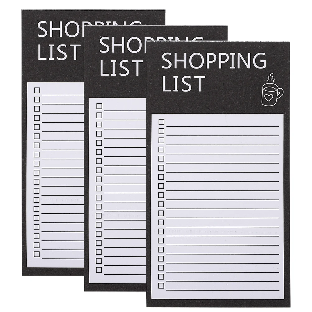 

Magnetic Notepad Pads for The Refrigerator Grocery List Fridge Shopping Magnets