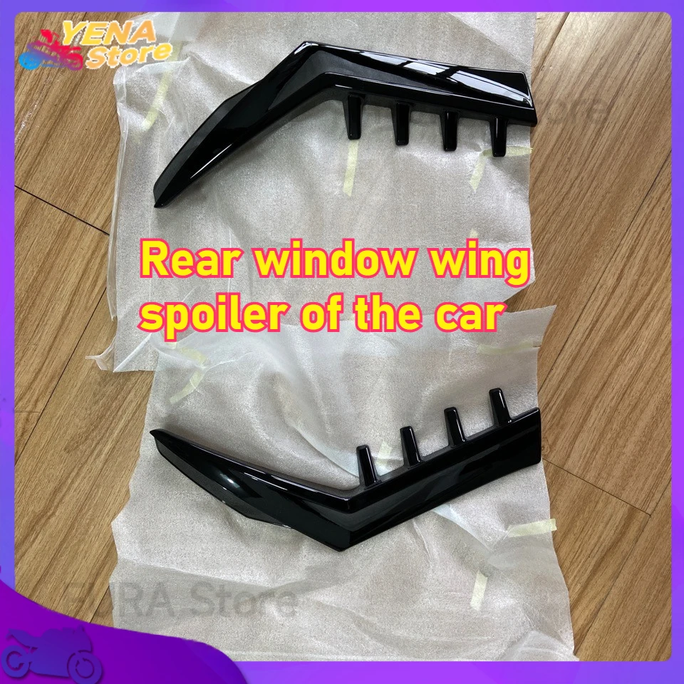 

Applicable to the rear window side spoiler and rear trunk wing diffuser of the Volkswagen Golf 8 ClubSport 2020+ car
