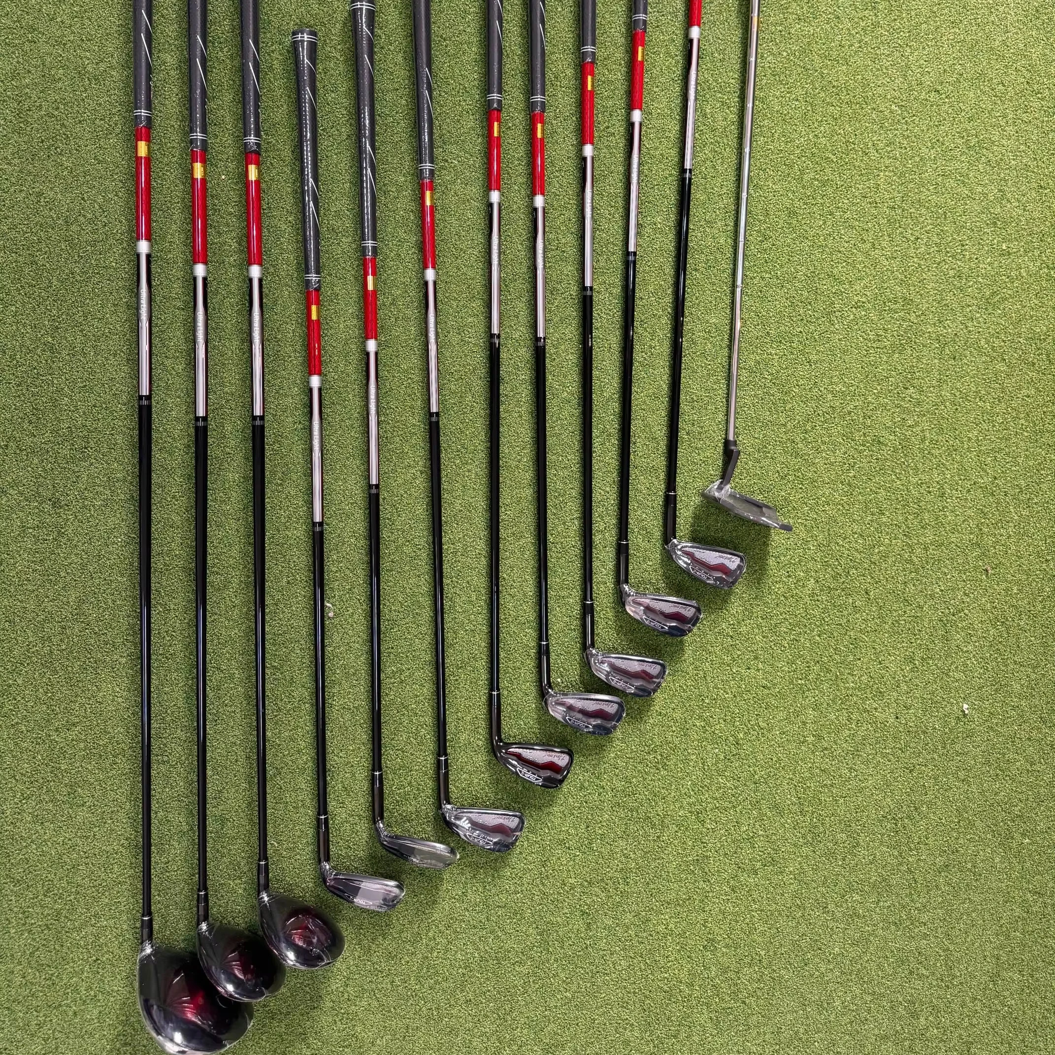 

Wholesale Carbon Fibre Golf Club Set with Bag Luxury Right Left Hand Golf Club for Men for Lady