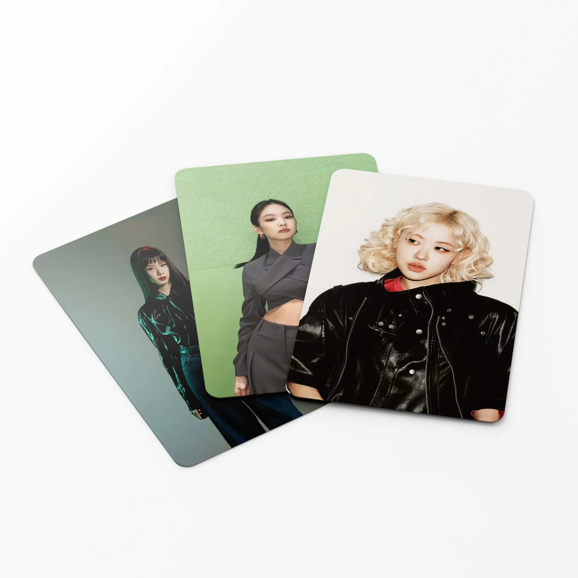 55 قطعة/المجموعة/مجموعة من بطاقات Kpop Idol للذكرى التاسعة لومو HD مطبوعة بطاقات صور عالية الجودة بطاقات بريدية Jisoo Jennie Lisa Rose هدايا المشجعين