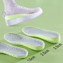 1Pair Boost Height Increase Shoes Insoles Men Women Soft Comfort Running Sports Insole for Feet 1.5/2.5/3.5cm Growing Shoe Pads