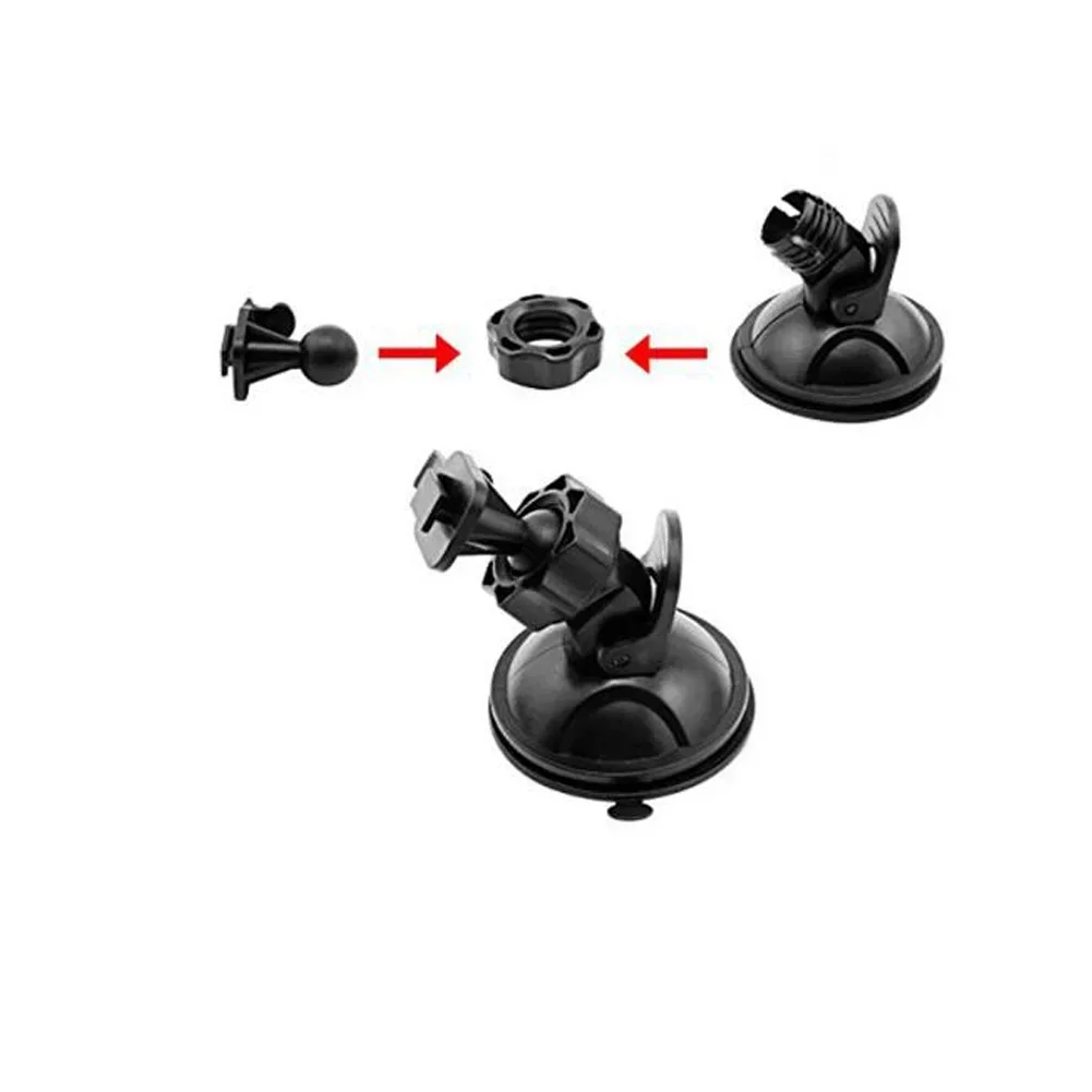 Car Suction Cup For Dash Cam Holder Vehicle Video Recorder & 6 Types Adapter Car Drive Recorder Bracket Suction Cup Base Parts