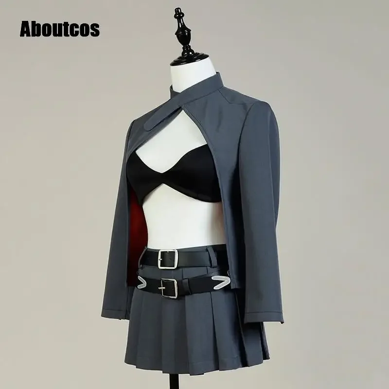 Aboutcos Anime Noragami Bishamon Bikini Kostuum Sexy Cosplay Kostuum Volledige Set Uniform Halloween Party Kostuum voor Vrouwen