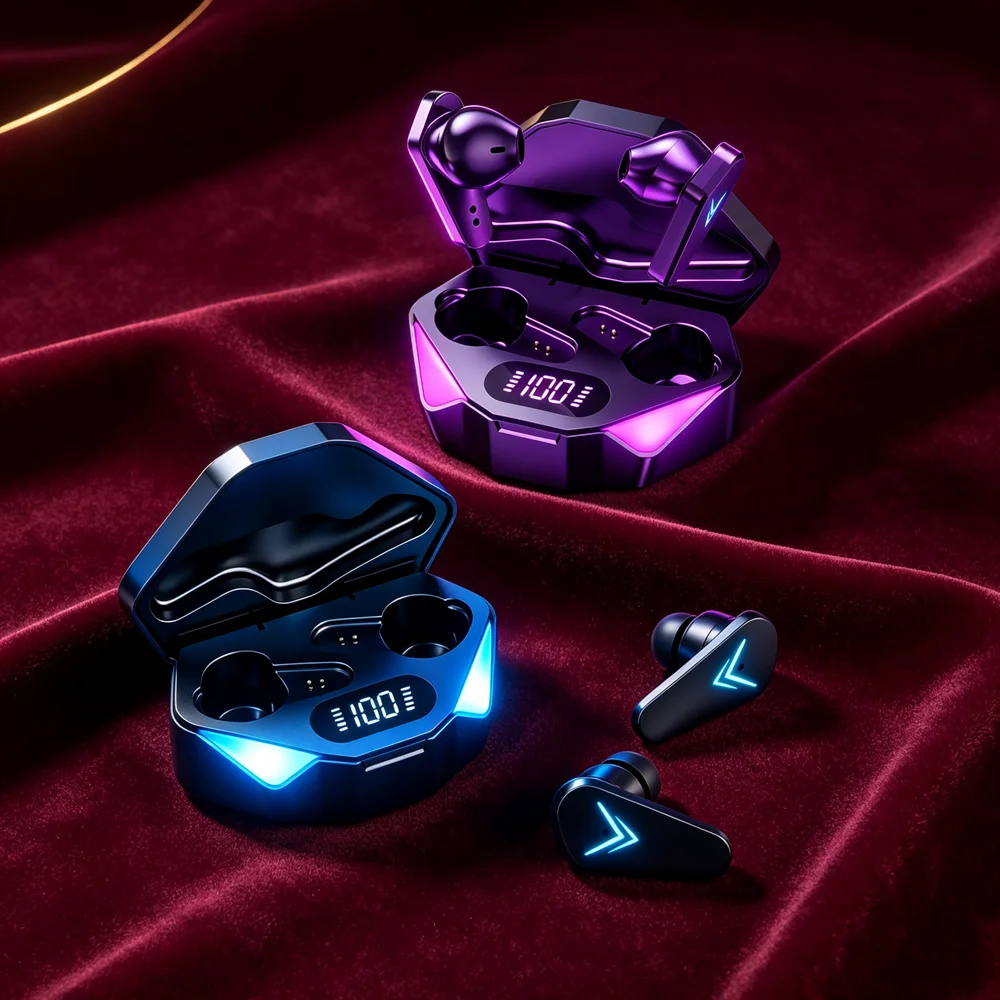 TWS Wireless Earbuds Bluetooth Earbuds Spatial-audio Bluetooth Headphones Create Convincing Virtual Surround Sound Experiences